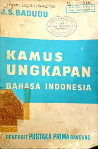 Kamus Ungkapan Bahasa Indonesia