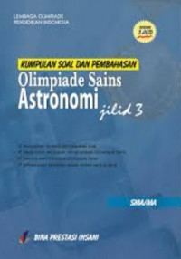 Kumpulan soal dan pembahasan Olimpiade sains astronomi jilid tiga