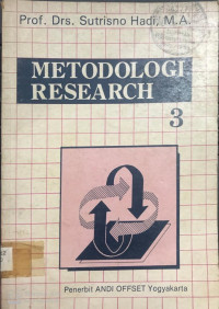 Metodologi Research Jilid 1