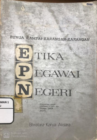 Etika pegawai negeri