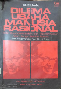 Image of Dilema usaha manusia rasional