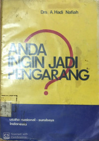 Anda ingin jadi pengarang ?