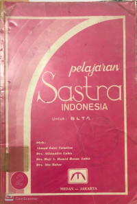 Pelajaran sastra indonesia