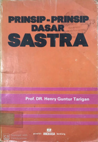 Prinsip-prinsip dasar sastra