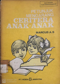 Image of Petunjuk Mengarang Ceritera Anak - Anak