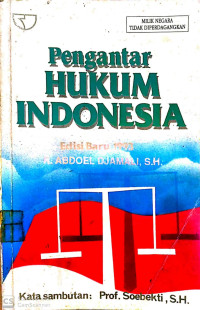 Pengantar Hukum Indonesia