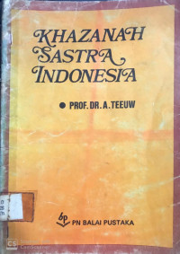 Image of Khazanah Sastra Indonesia