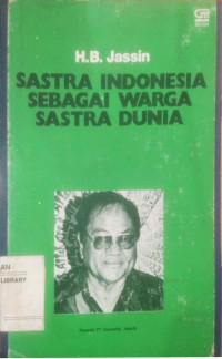 Sastra Indonesia Sebagai Warga Sastra Dunia