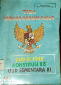 Tiga Undang-Undang Dasar