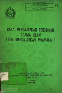 Cara Mengajarkan Pendidikan Agama Islam