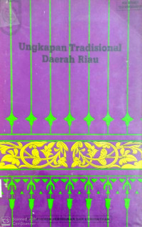 Ungkapan Tradisional Daerah Riau