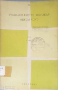 Image of Pengaruh Kristen Terhadap Hukum Adat