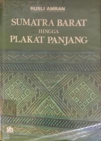 Sumatra Barat Hingga Plakat Panjang