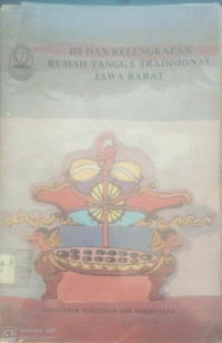 Image of Isi Dan Kelengkapan Rumah Tangga Tradisional Jawa Barat