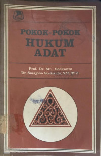 Pokok - Pokok Hukum Adat
