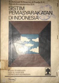 Sistim Pemasyarakatan di Indonesia