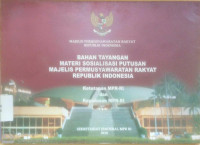 Image of Materi Sosialisasi Putusan Majelis Permusyawaratan Rakyat Republik Indonesia