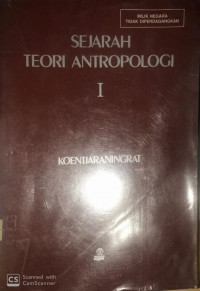 Sejarah Teori Antropoogi