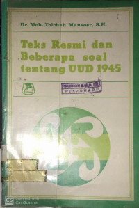 Image of Teks Resmi dan Beberapa Soal Tentang UUD 1945