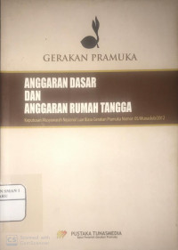 Image of Anggaran Dasar dan Anggaran Rumah Tangga