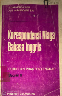 Korespondensi Niaga Bahasa Inggris
