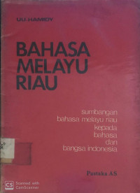 Bahasa Melayu Riau