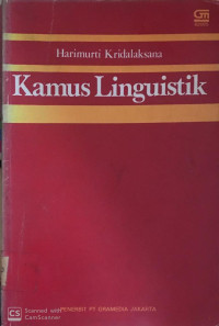 Kamus Linguistik