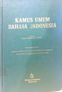 KAMUS UMUM BAHASA INDONESIA