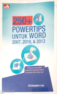 250+ Powertips Untuk word 2007,2010, &2013