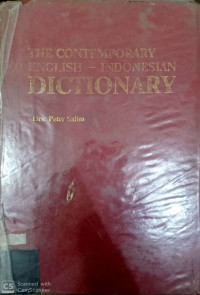 THE CONTEMPORARY ENGLISH- INDONESIAN DICTIONARY