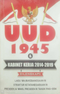UUD 1945 & Kabinet Kerja 2014-2019