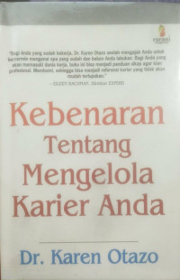 Image of kebenaran tentang mengelola karier anda