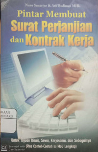 Pintar Membuat Surat Perjanjian dan Kontrak Kerja