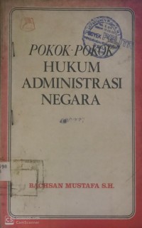 Image of Pokok - Pokok Hukum Administrasi Negara