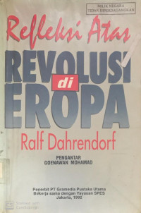 Refleksi ATas Revolusi di Eropa