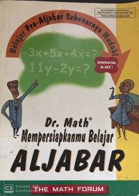 Dr. Math Mempersiapkanmu Belajar Aljabar