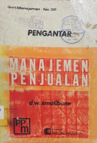 Pengantar Manajemen Jualan