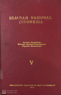 Sejarah Nasional Indonesia V