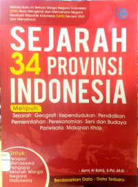 Sejarah 34 Provinsi Indonesia