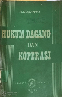 Image of Hukum Dagang dan Koperasi