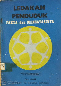 Image of Ledakan Penduduk Fakta dan Mengatasinya