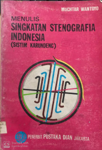 Menulis Singkatan Stenografia Indonesia ( Sistim Karundeng )