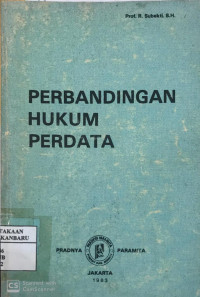 Image of Perbandingan Hukum Perdata