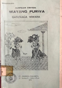 Kumpulan Ceritera Wayang Purwa