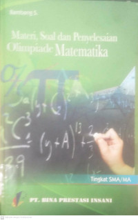 Materi, Soal dan Penyelesaian Olimpiade Matematika