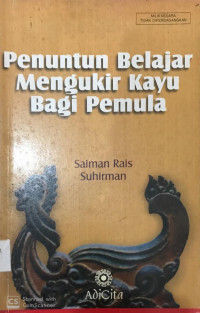 Penuntun Belajar Mengukir Kayu Bagi Pemula