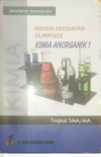Materi Persiapan Olimpiade Kimia Anorganik 1