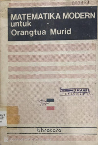 Image of Matematika Modern Untuk Orangtua Murid
