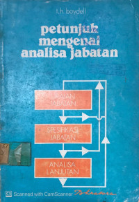 Petunjuk Mengenai Analisa Jabatan