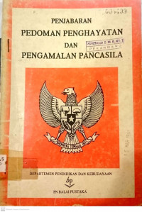 Penjabaran Pedoman Penghayatan dan Pengamalan Pancasila